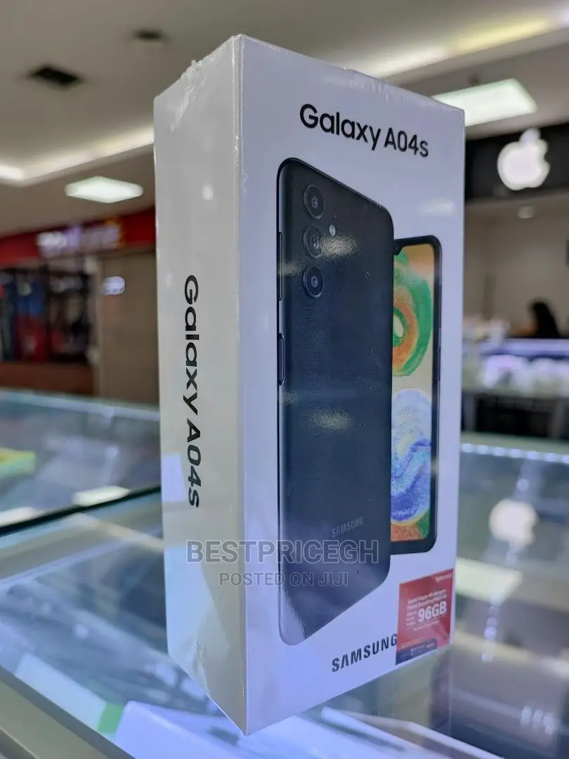 New Samsung Galaxy A04s 128 GB Black