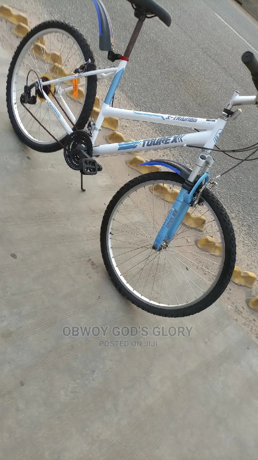 My White Jet Bike