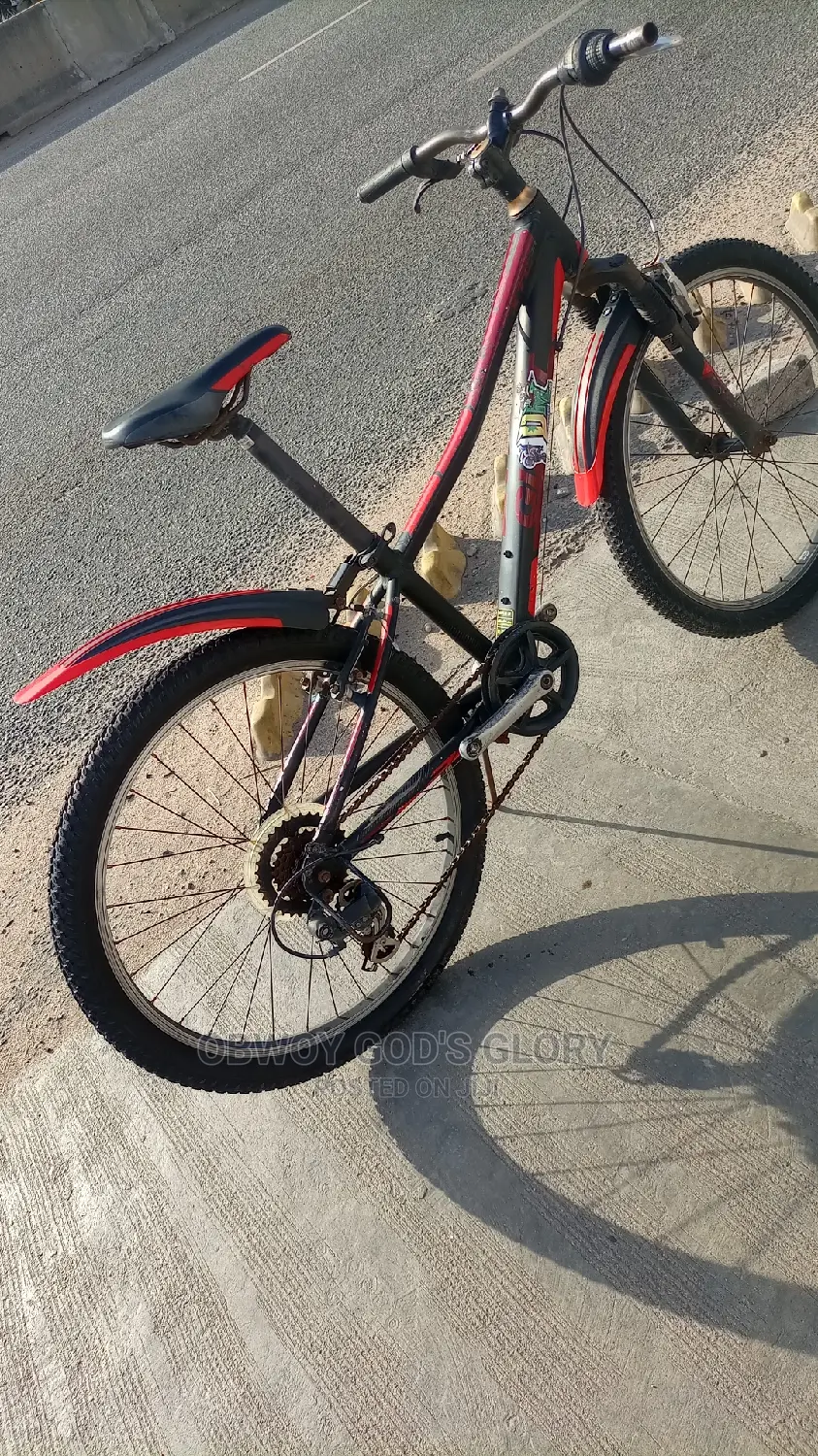 My Giant Black Bike