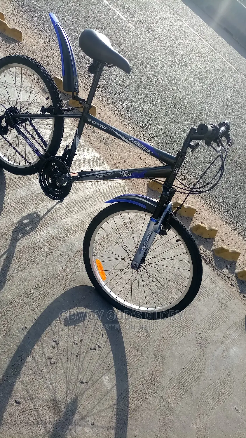 Black Sporty Special Bike