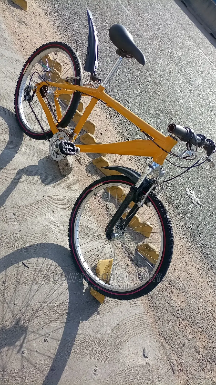 Yellow Giant Jet Bike