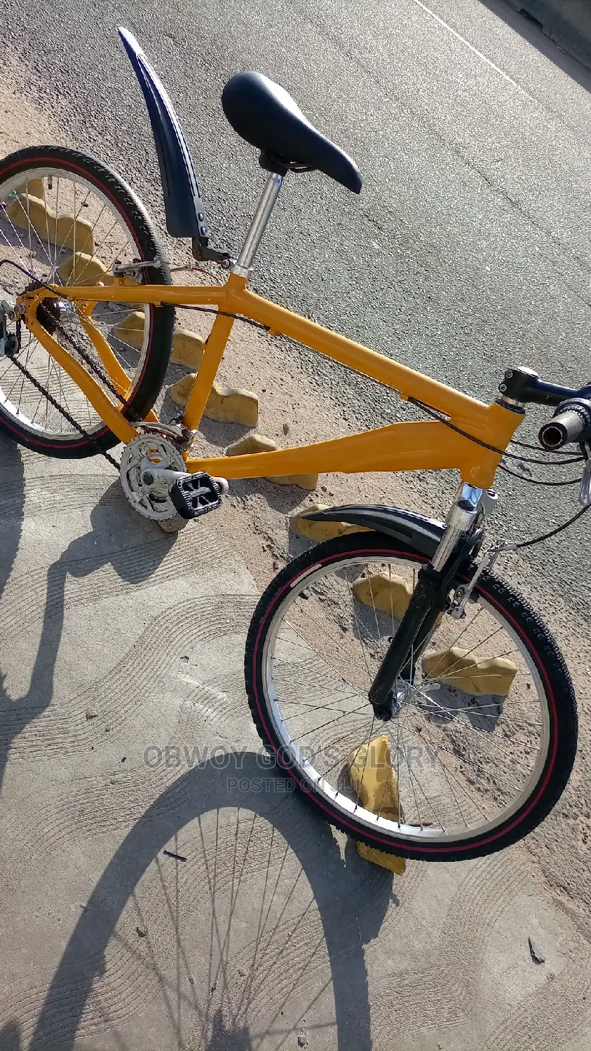 Yellow Giant Jet Bike