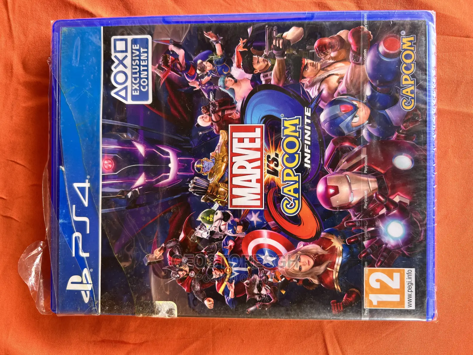 Ps4 Marvel vs Copcom Infinite