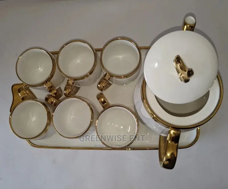 Creative Ceramic Suit. 7 Set Luxury Tea Jug
