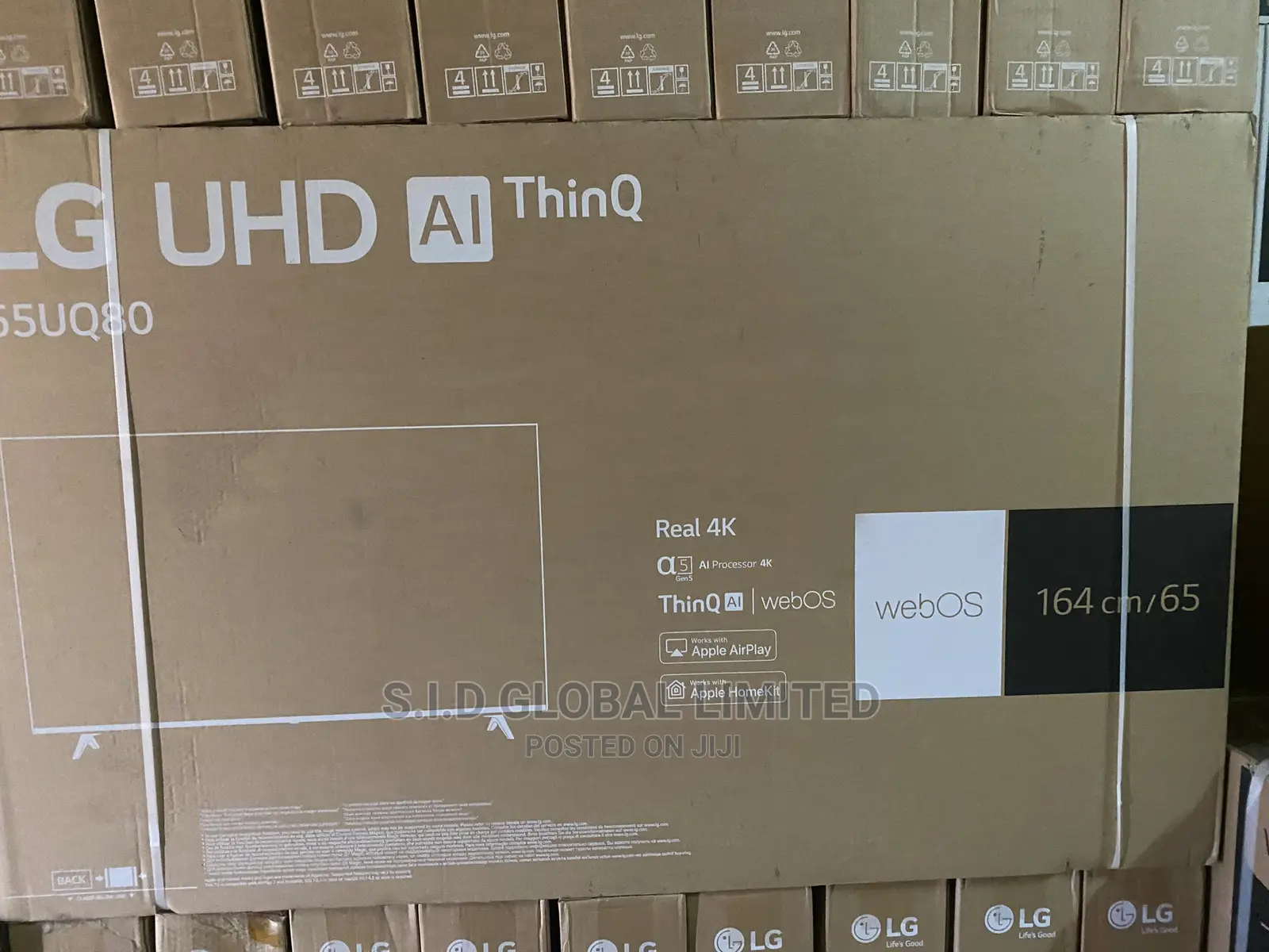 LG Uhd 65 Inch 65uq8000 Active Hdr Webos Ai Thinq 2022