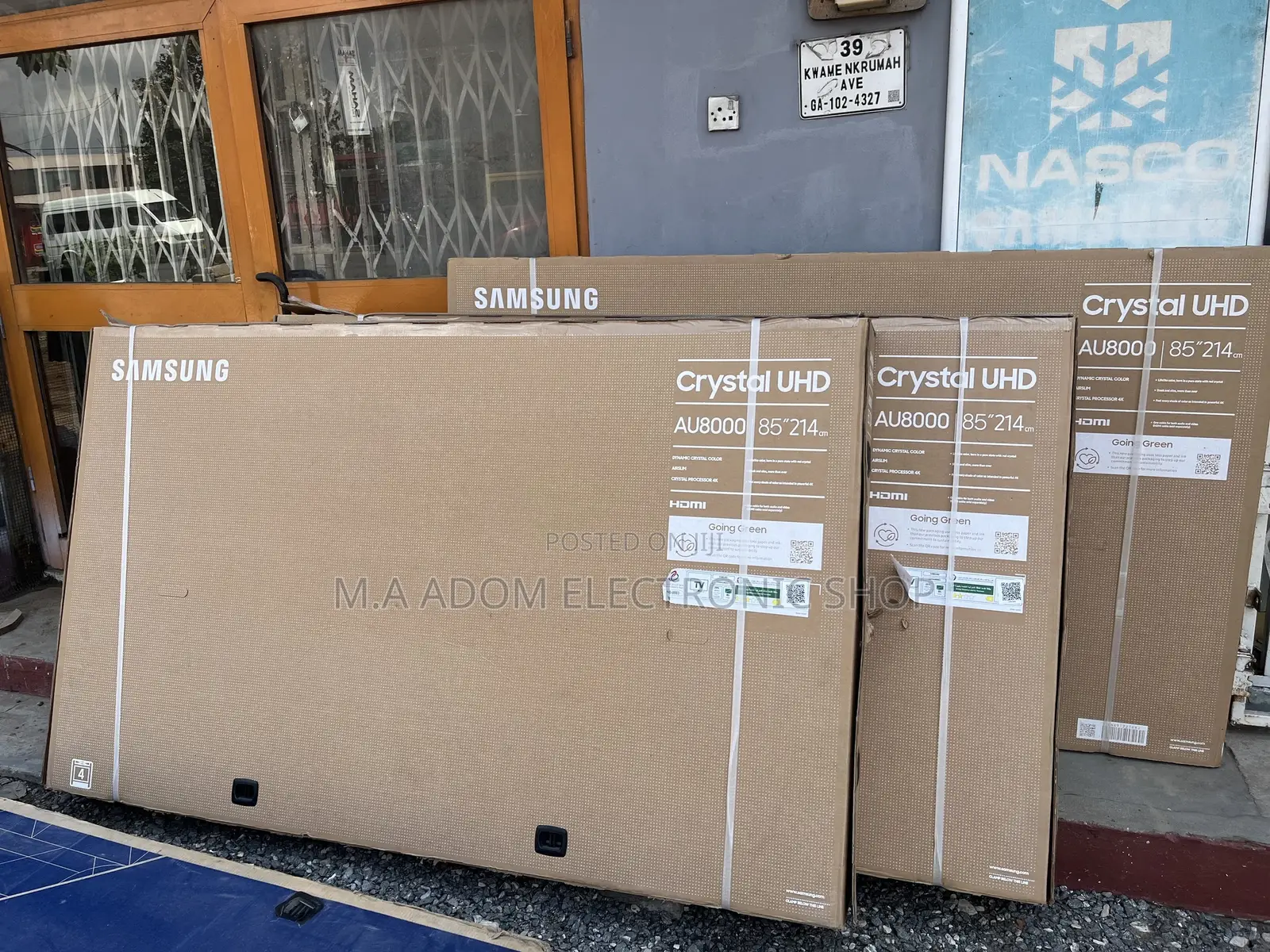 New 2021 Samsung 85” UHD With Crystal 4k Processor