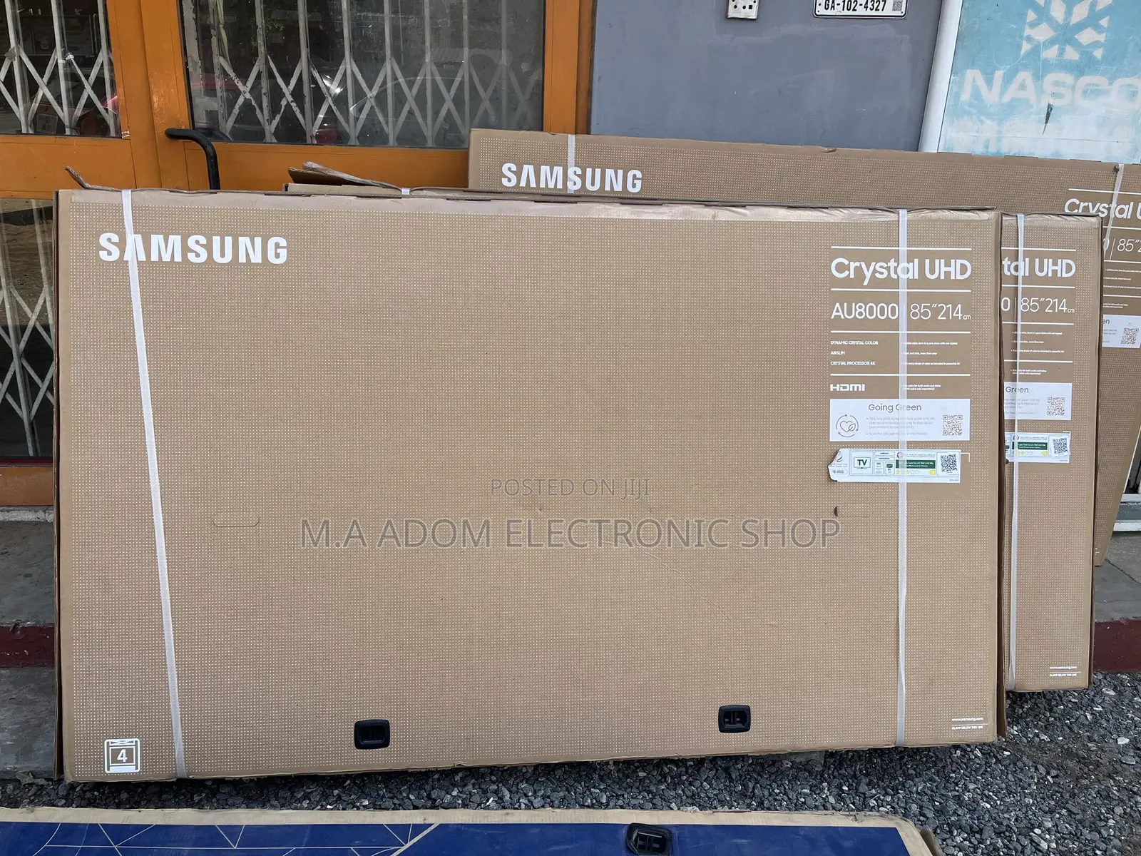 Samsung 85” Crystal UHD 4K Smart Bluetooth Led Tv