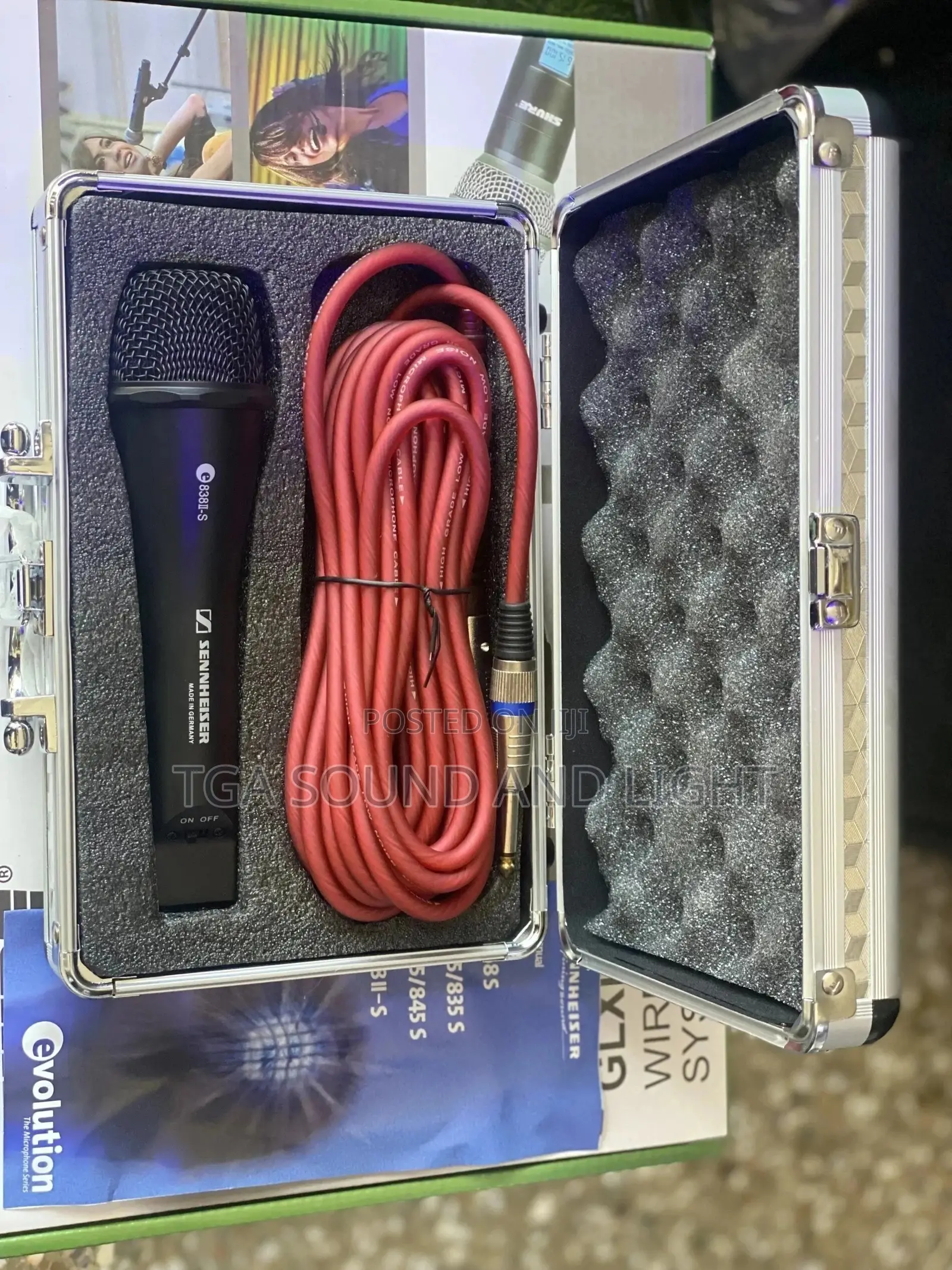 Sennheiser E838ii-S Cord Microphone