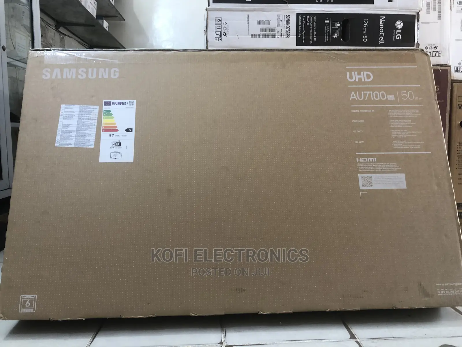 Natural Mode Support Samsung 50inches Smart Satellite UHD TV