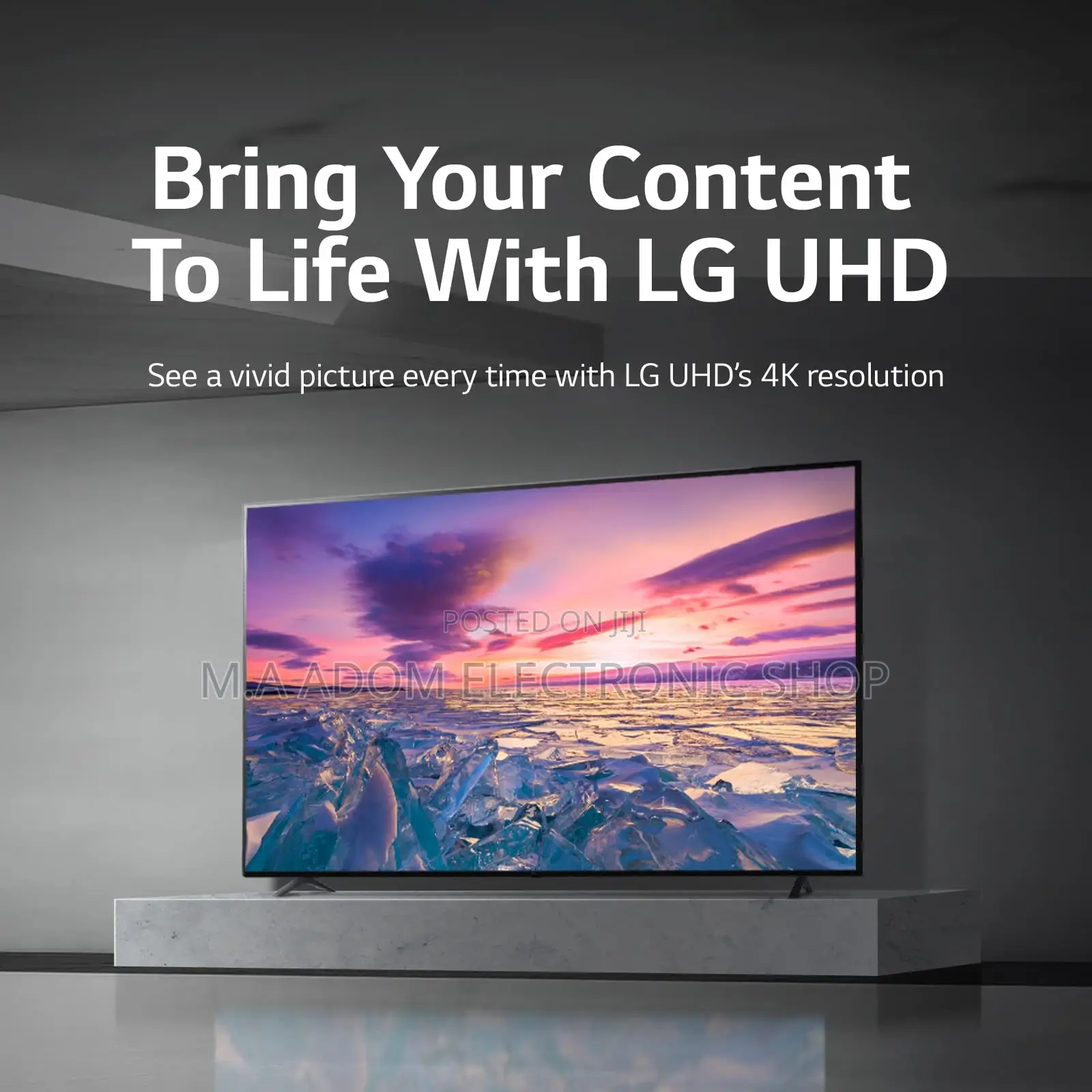Brand New 2020 Lg 75inches Smart UHD 4K Thin Q Ai Led Tv