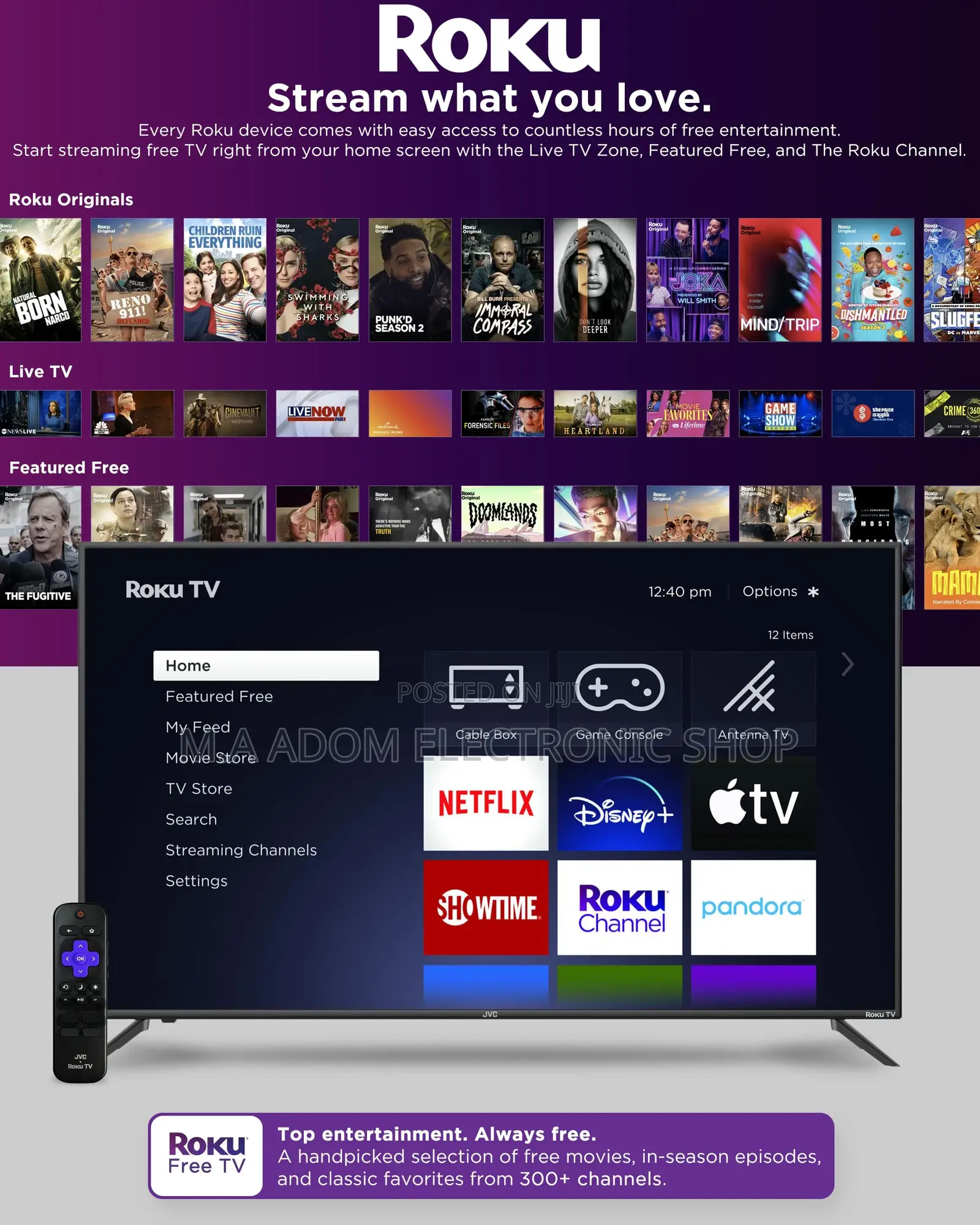 Brand New Tcl 32” Digital Satellite Led Tv