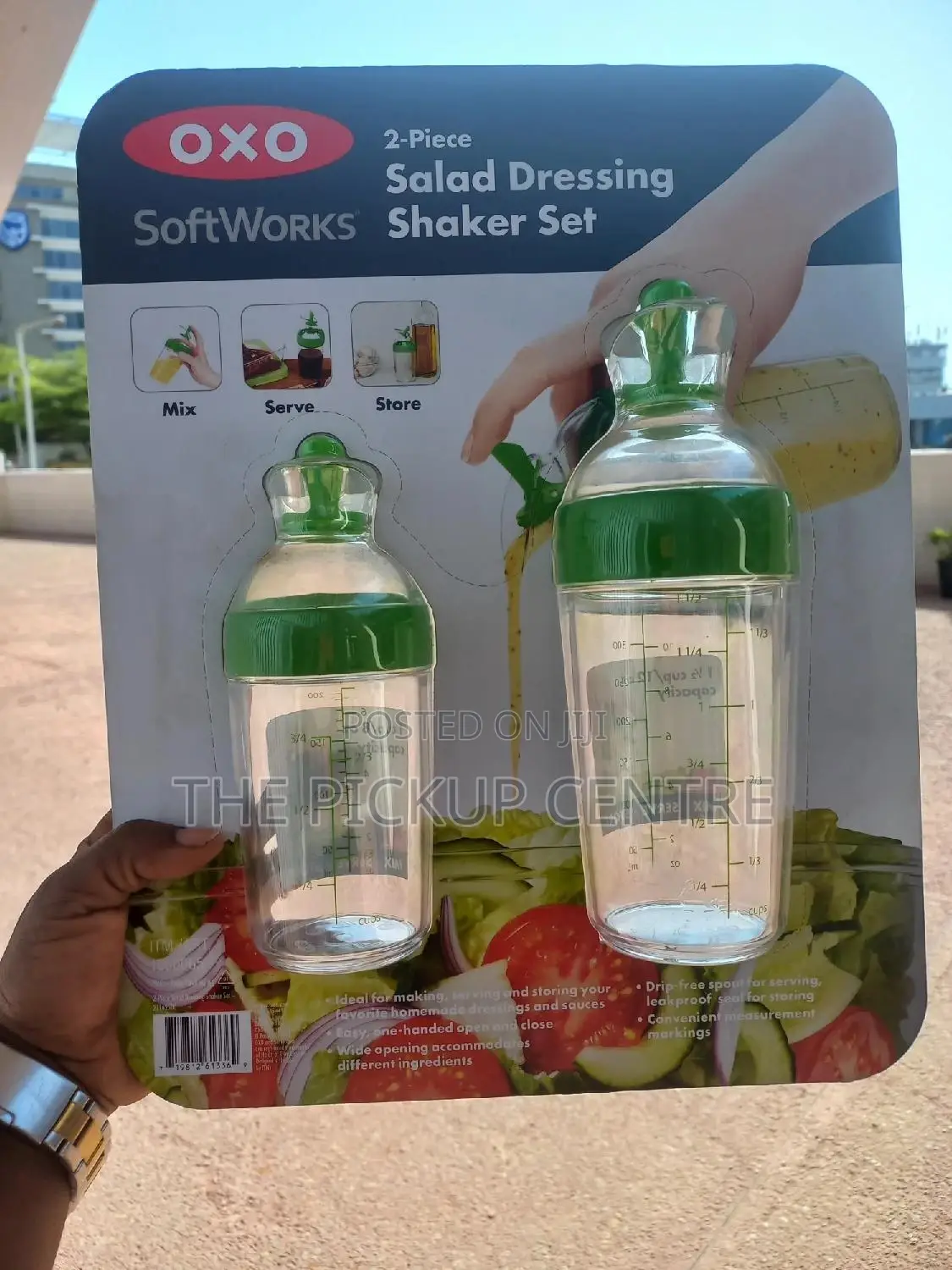 Oxo Good Grips Salad Dressing Shaker (2pcs Set) 350ml/200ml