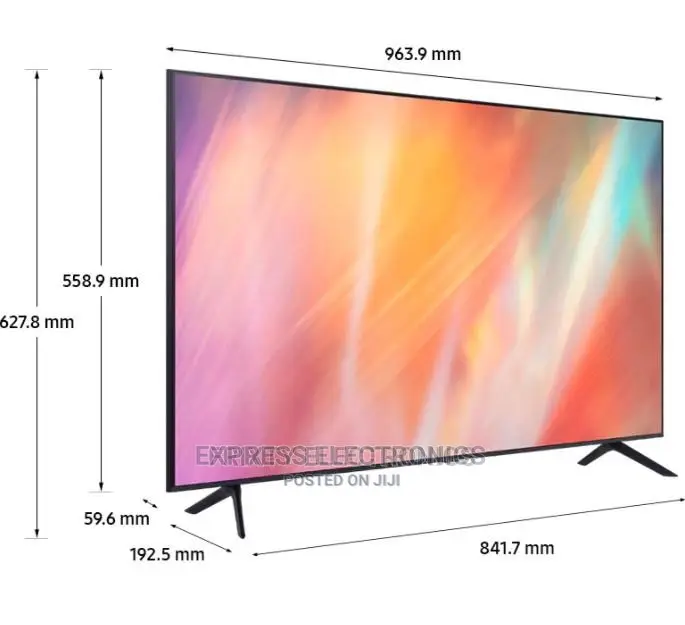 Samsung 43AU7172, 108 Cm, Smart, Ultra HD, LED, Clasa G
