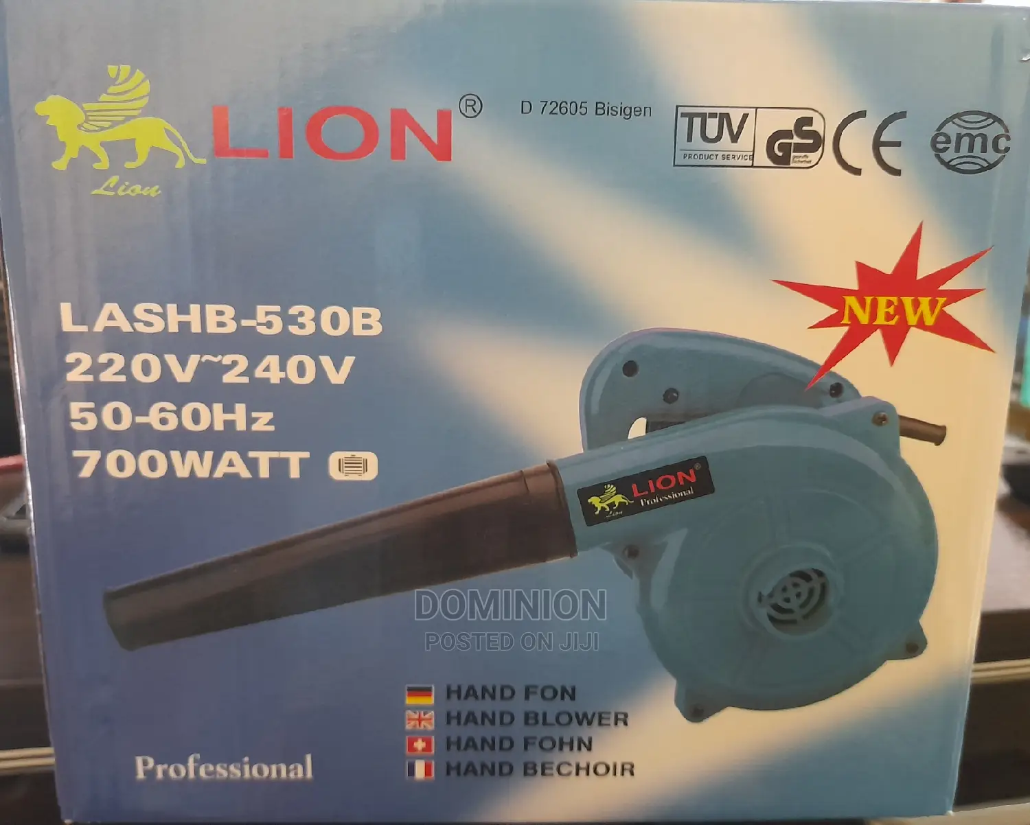 Electric Blower Professional Lashb-530b 700W Lion