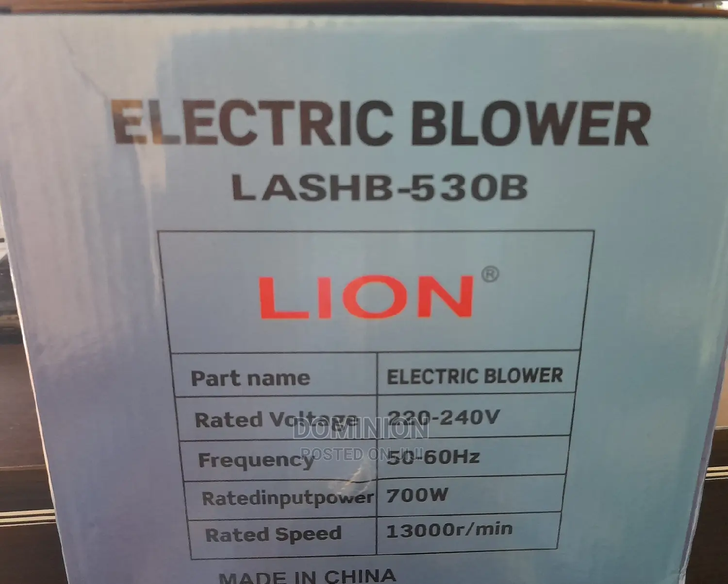 Electric Blower Professional Lashb-530b 700W Lion