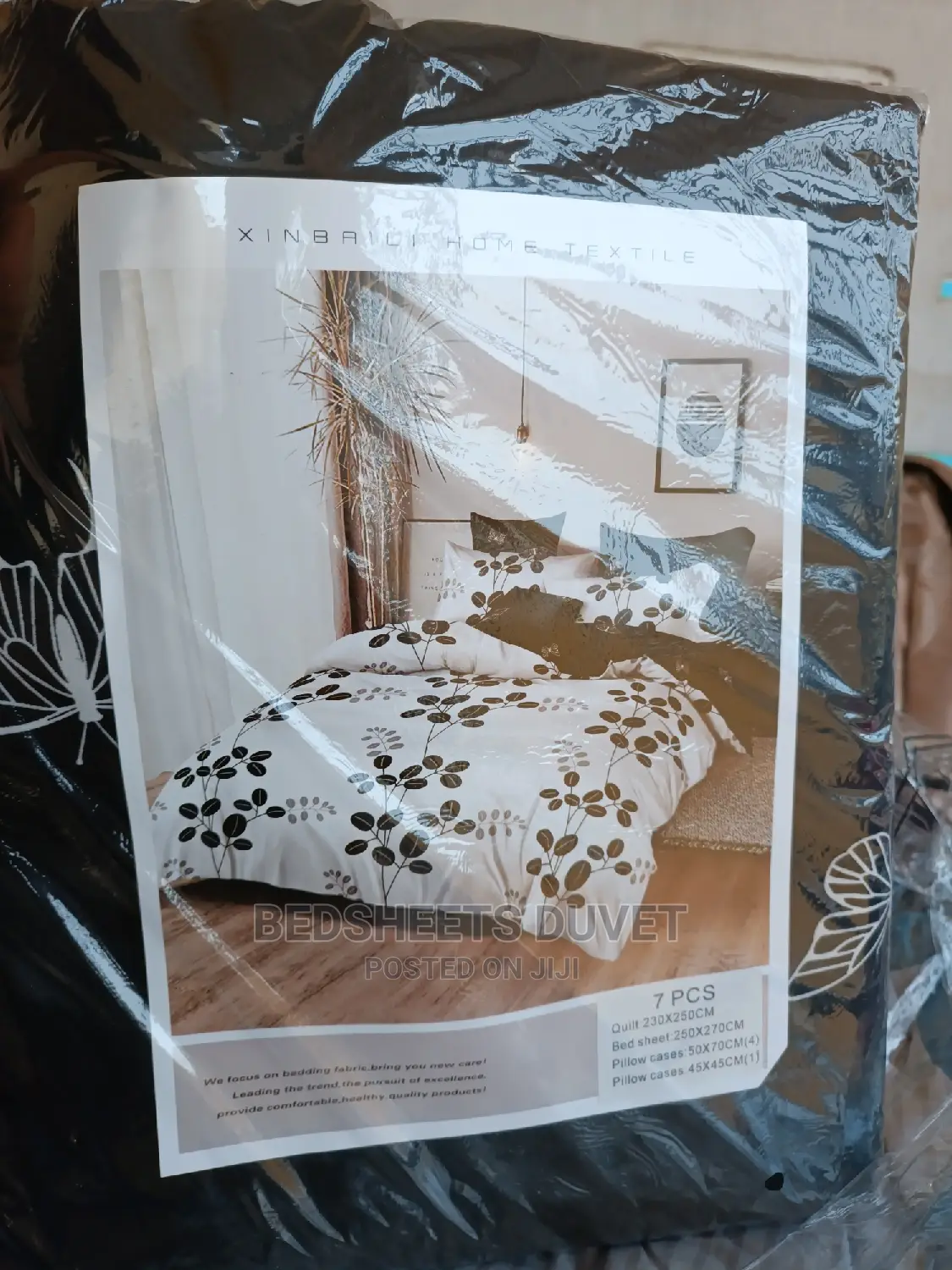 Black and White Duvet Set