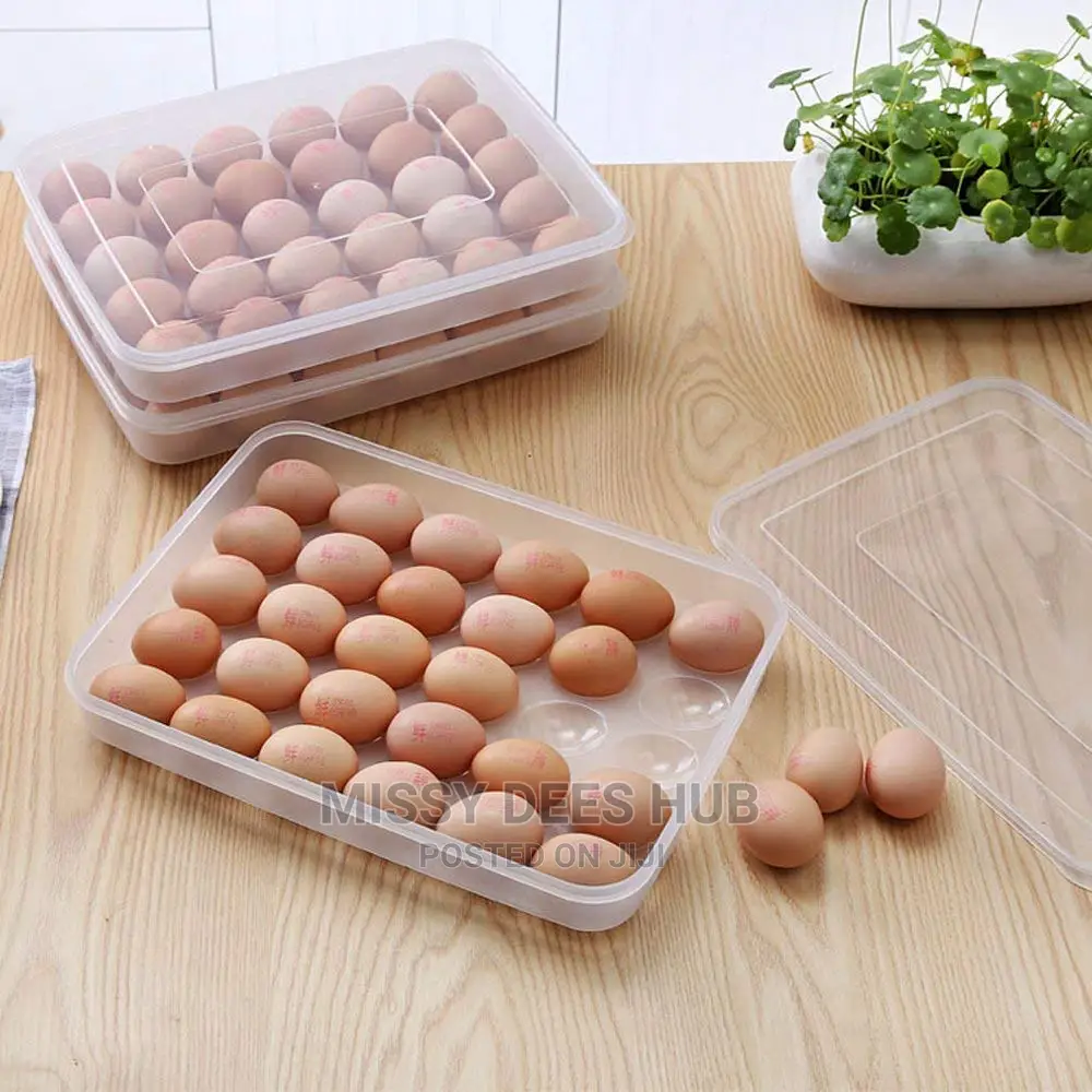34 Grids Egg Storage Box...