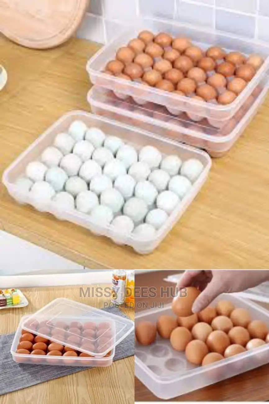 34 Grids Egg Storage Box...