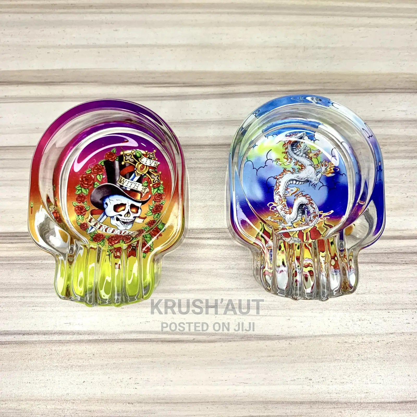 Crystal Skull Ashtray