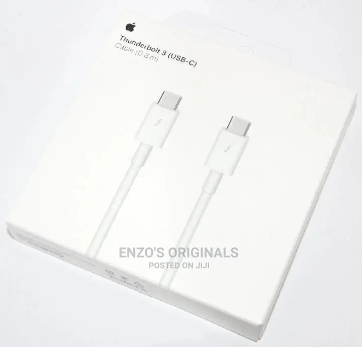 Apple Thunderbolt 3 Cable 0.8 M - Mq4h2am/A (A1896) Original