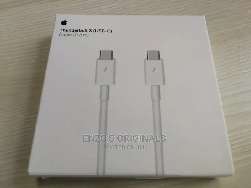 Apple Thunderbolt 3 Cable 0.8 M - Mq4h2am/A (A1896) Original