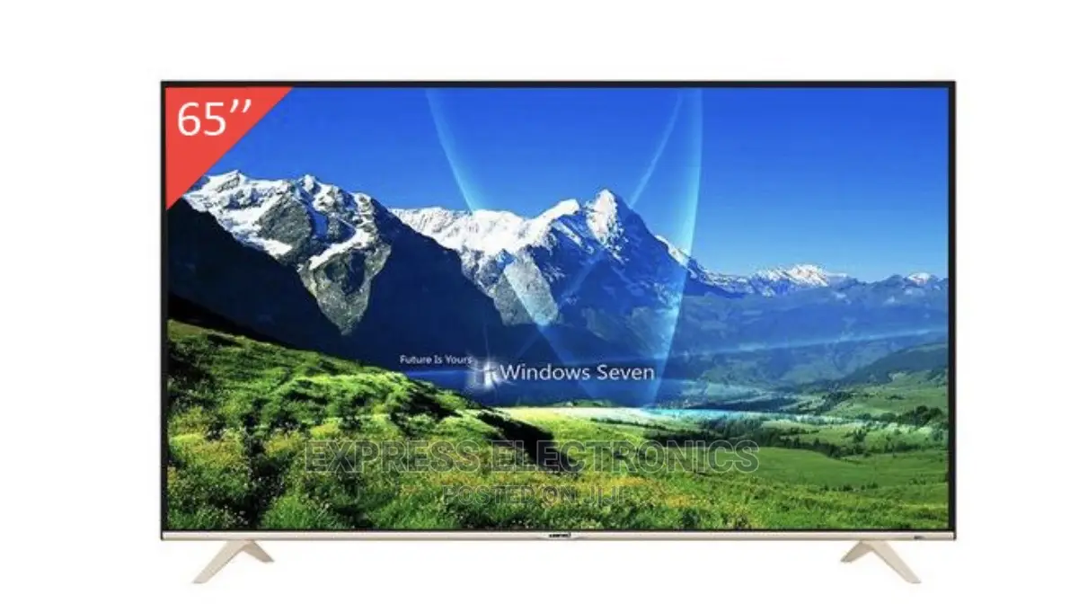 DSTV +Asano 65′′ UHD Miracast Smart Satellite TV – Black