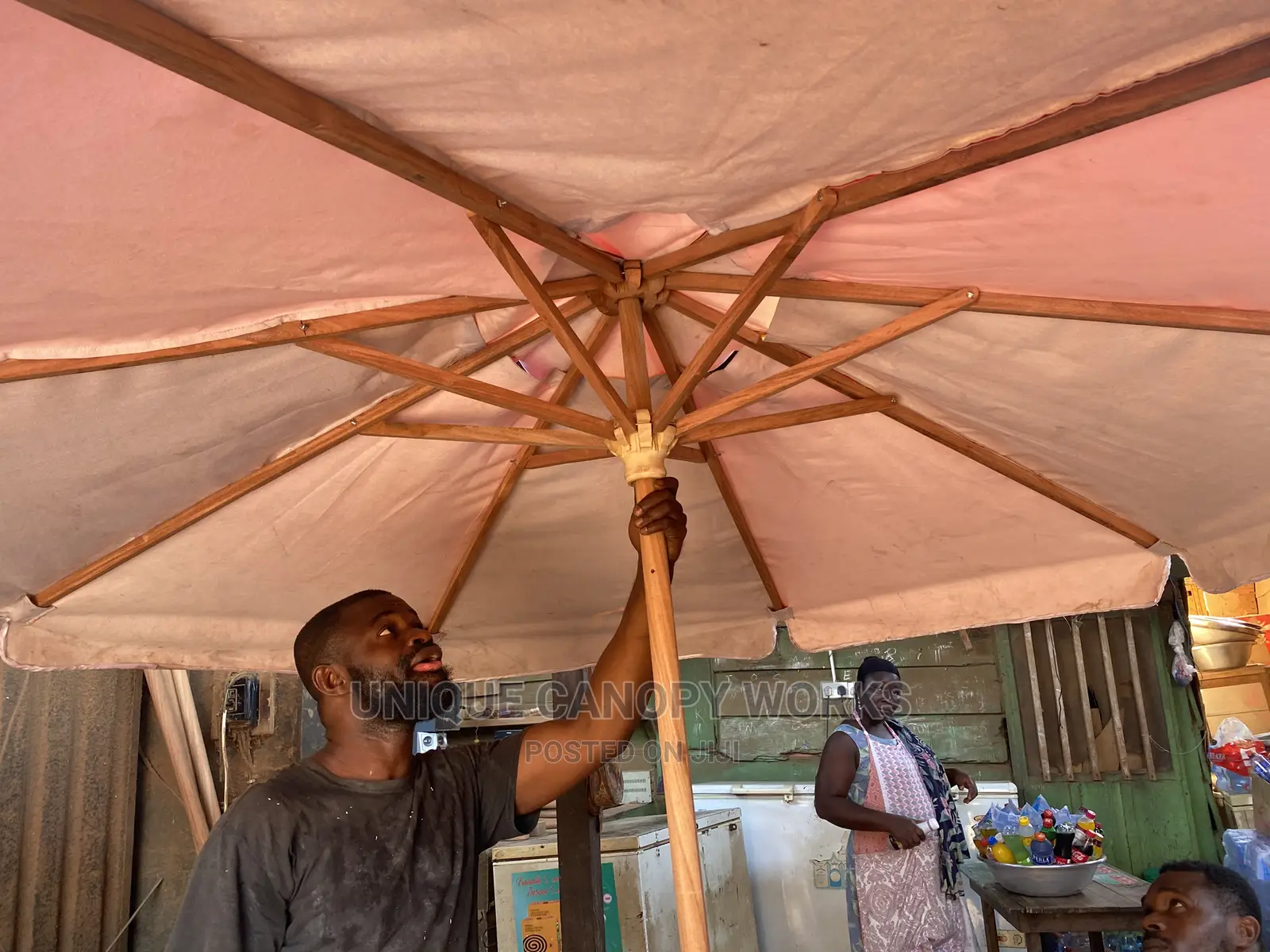 Metal and Wood Umbrellas for All Occasions
