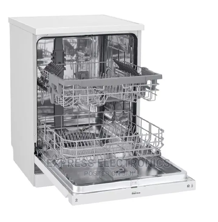LG 14 Place Settings Free Standing Dishwasher (DFB512FW)