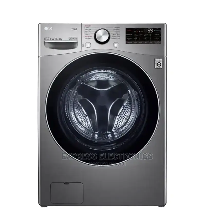 LG Steamer Washing Machine | 15KG | Front Load Washer