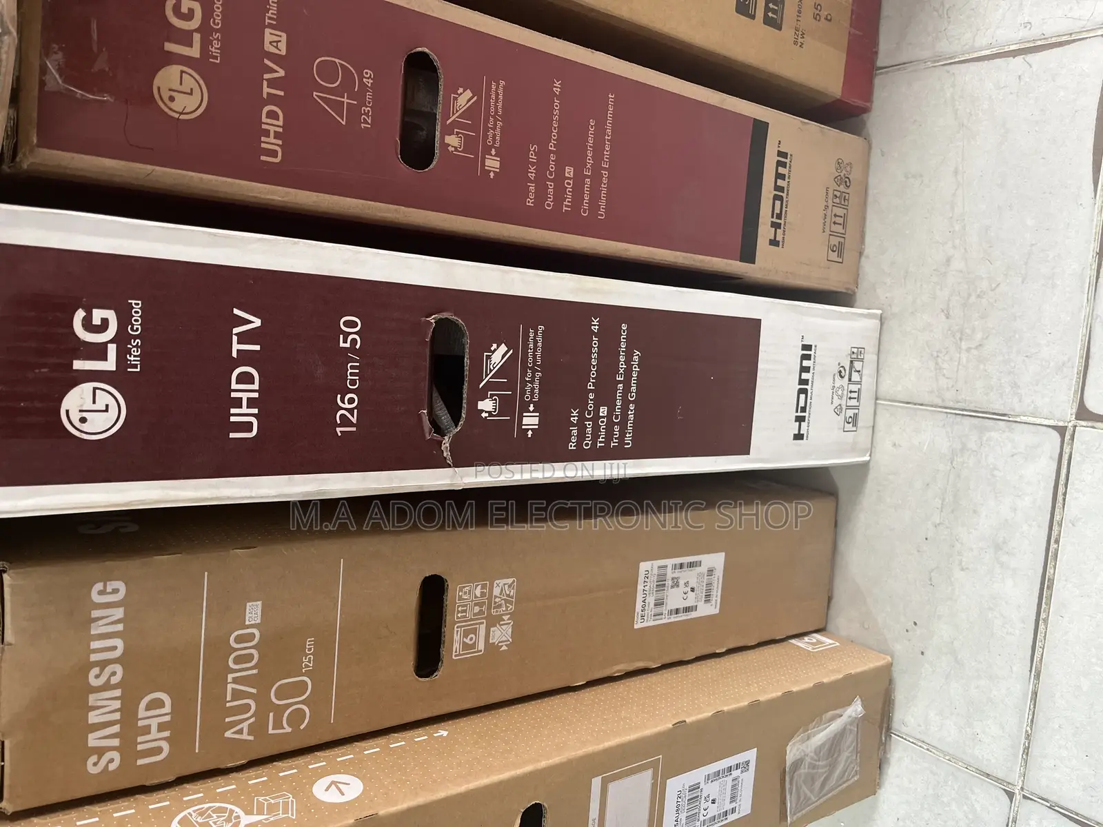 Lg 2021 50” UHD 4K Smart Thinq Ai Led Tv