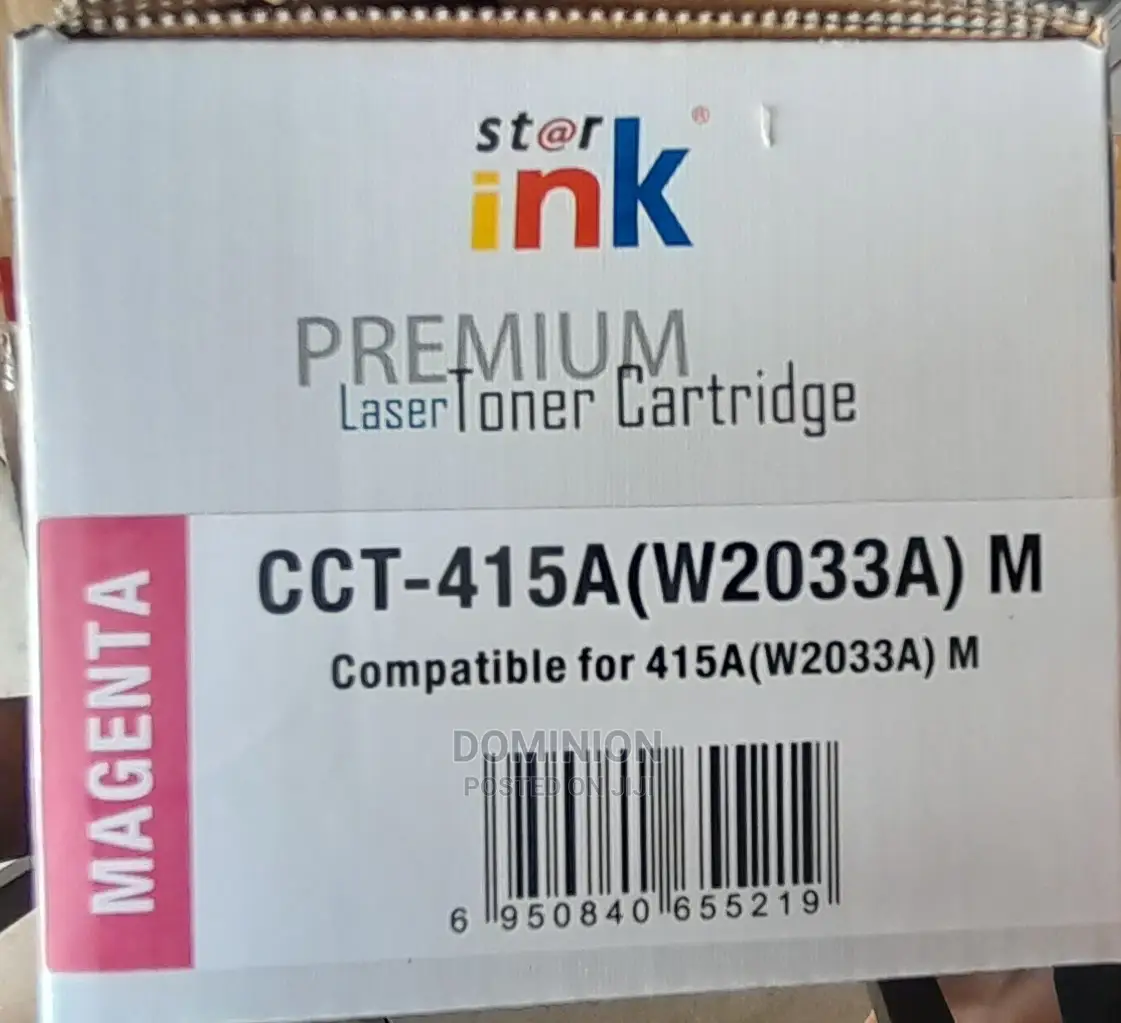 Star Ink Cct-415a(W2033A) Magenta Compatible Toner With Chip