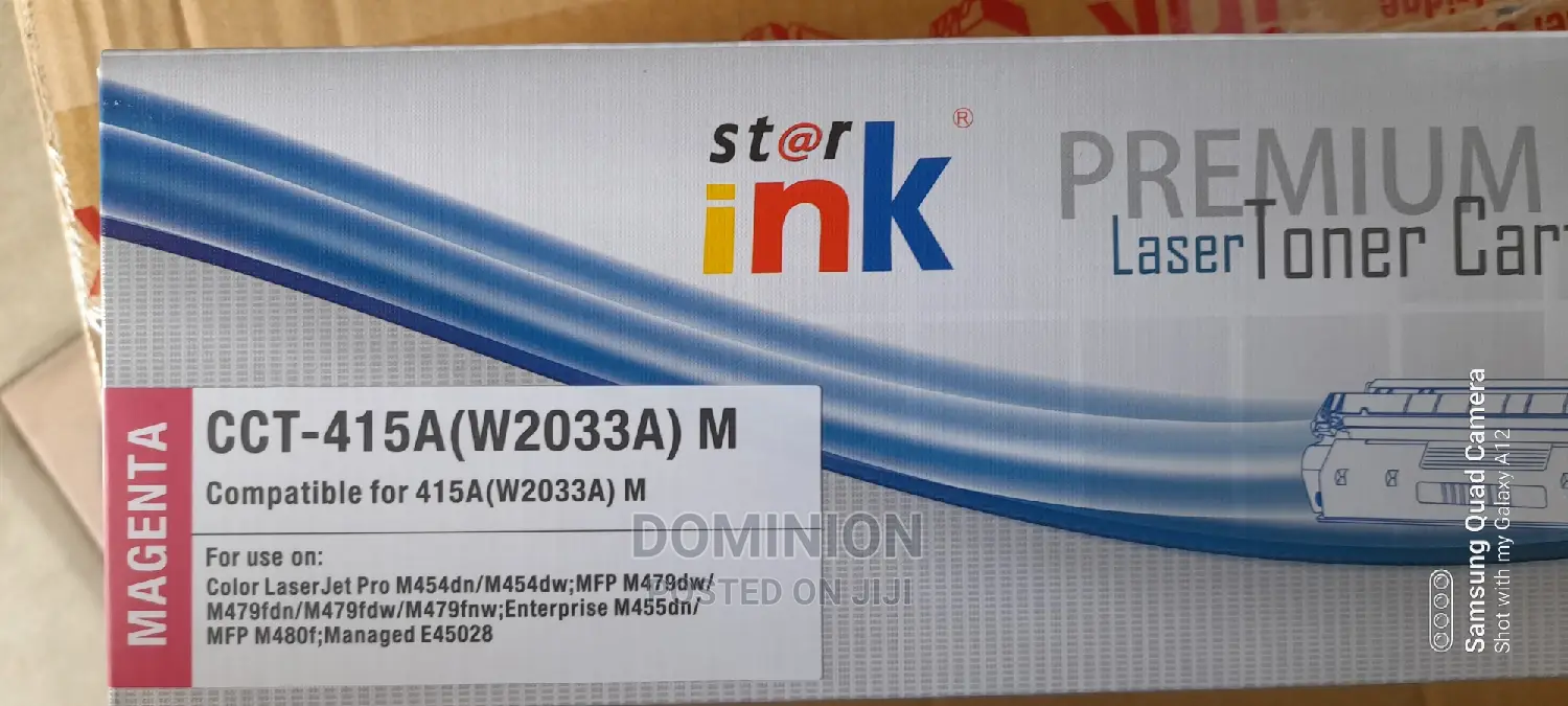 Star Ink Cct-415a(W2033A) Magenta Compatible Toner With Chip