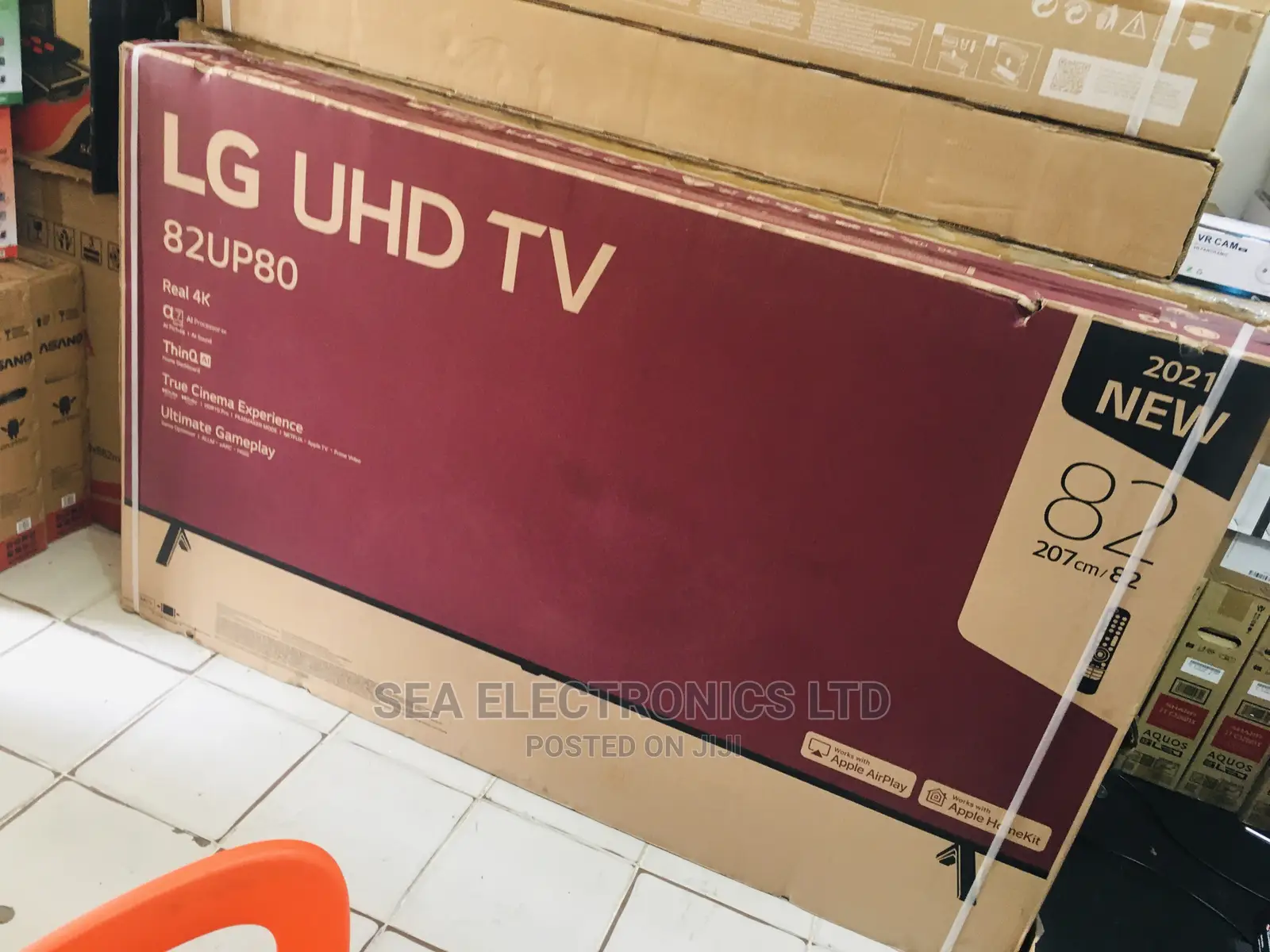 LG 82up8050pvb Up80 Series Ai Thinq Uhd Smart TV 82 Inch