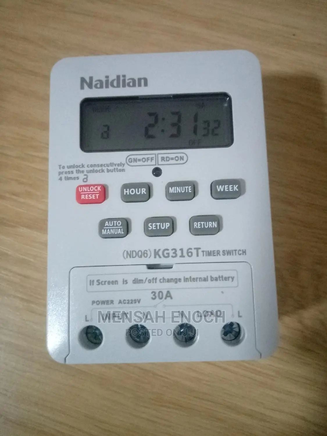 Borehole Automatic Timer