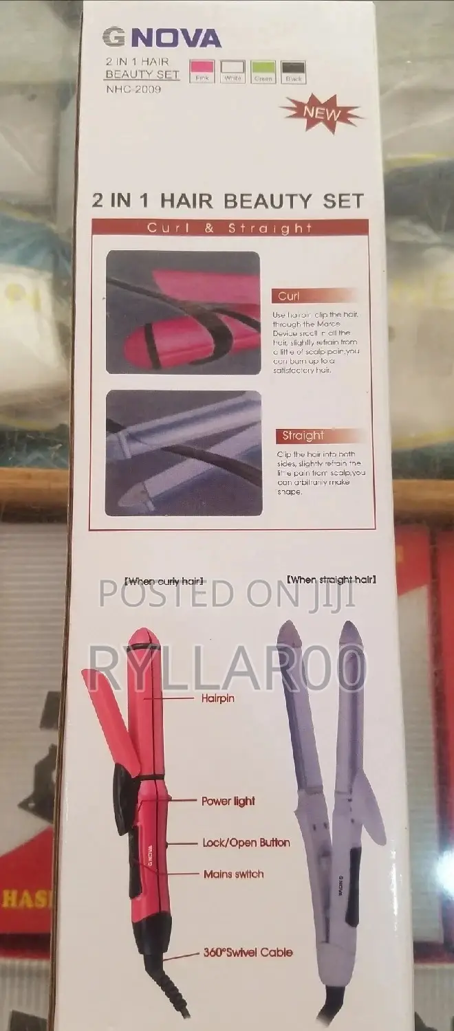 G Nova 2 in 1 Hair Beauty Set