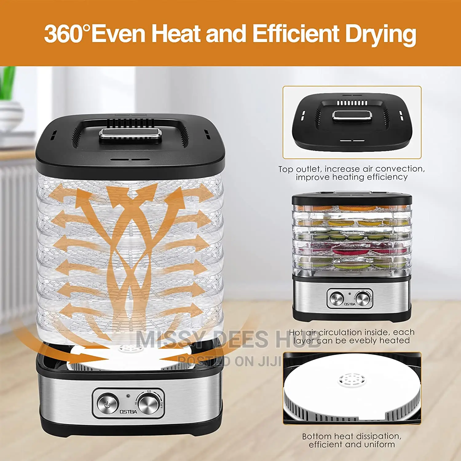 Sonifer Dehydrator - 5 Trays