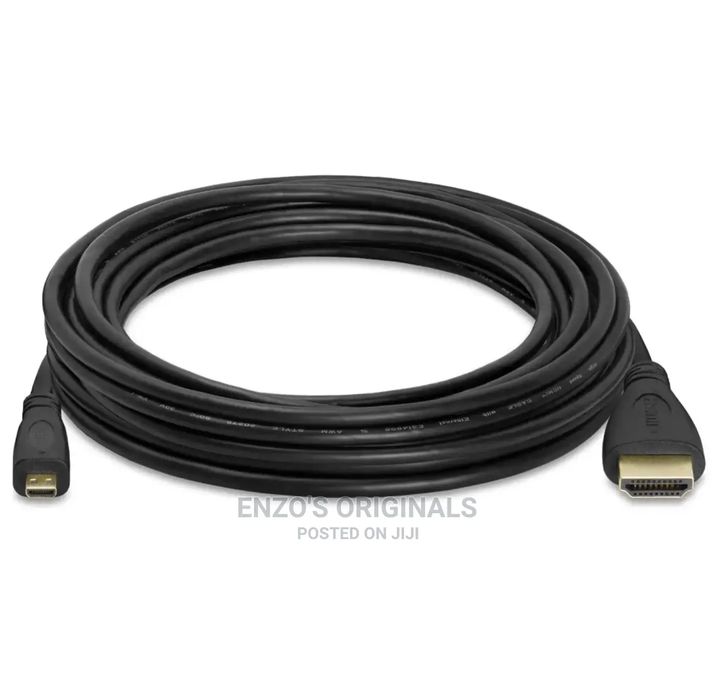 Original Micro Hdmi Cable Gold Plated 15ft Or 4.5m Length