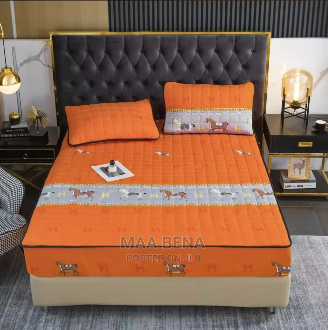 Mattress Cover With Pillow Cases (Double)
