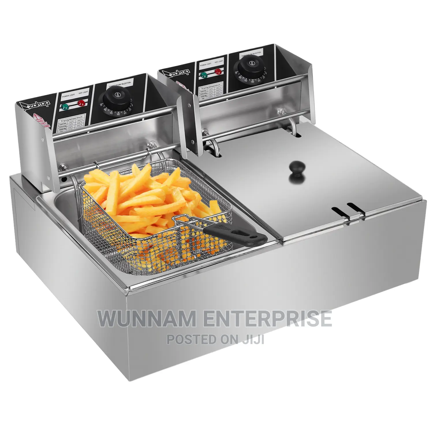 12 (6+6) Litres Electric Deep Fryer