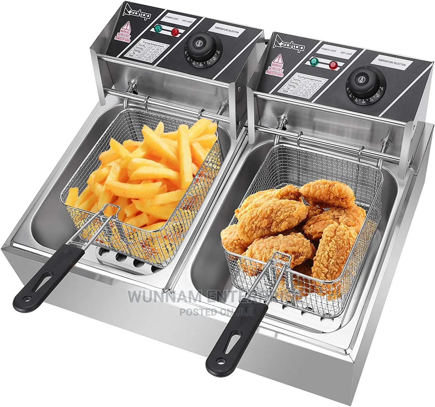 12 (6+6) Litres Electric Deep Fryer