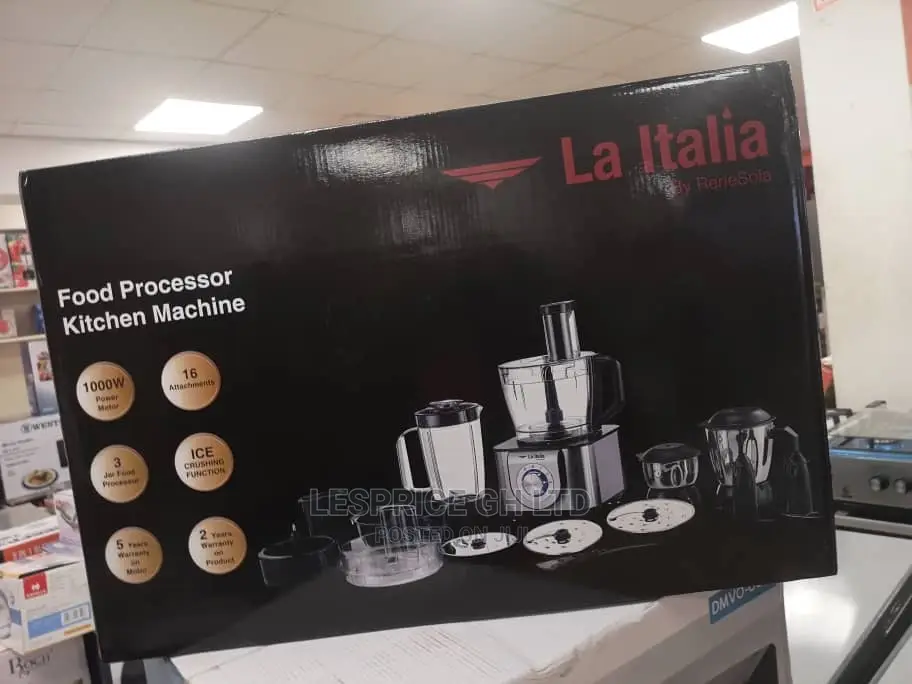 La Italia Food Processor Kitchen Machine