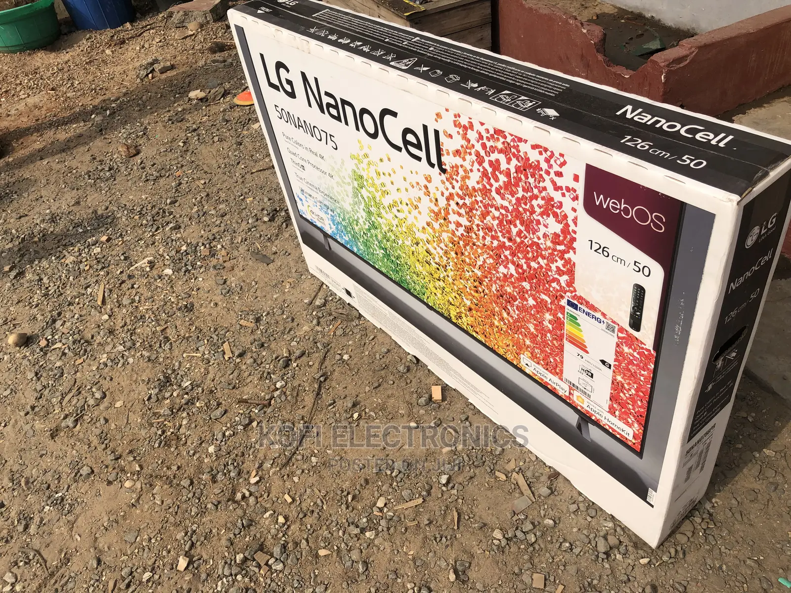 Billion Rich Color LG 50" Nano75 Smart UHD TV W/Ai Thinq