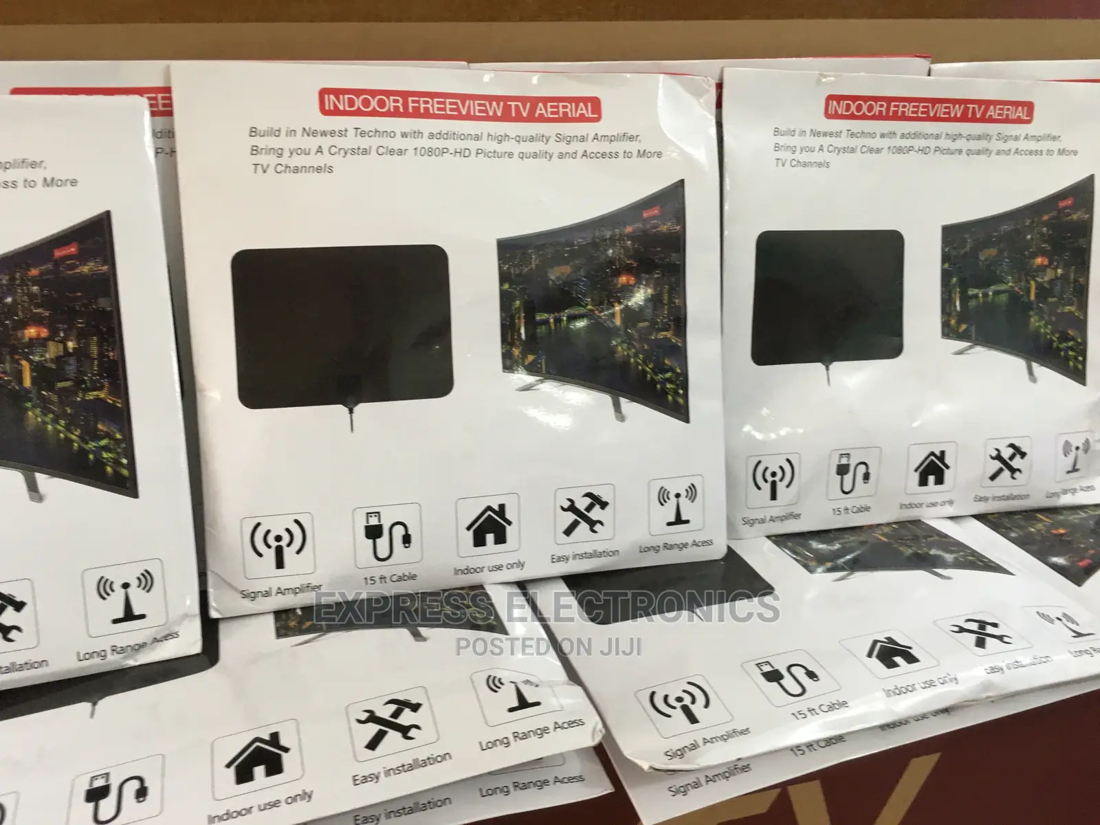 Potable Indoor Antenna Signal Amplifier Tv