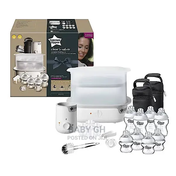 Tommee Tippee Closer to Nature Complete Feeding Kit - White