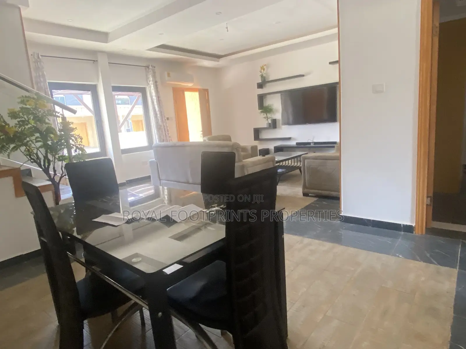 Furnished 4bdrm Duplex in East Legon for Rent