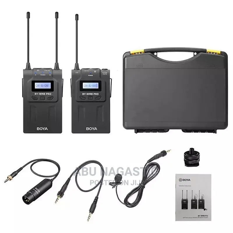 Boya by-Wm8 Pro Wireless Lavalier Microphone