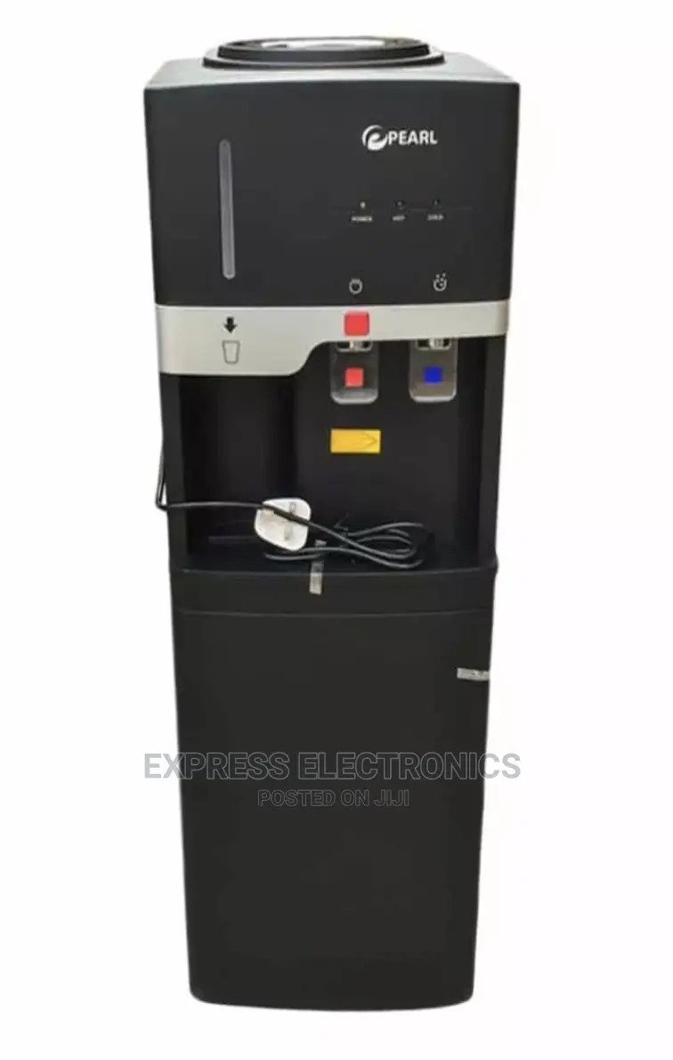 Pearl Water Dispenser Hot Cold With Fridge Pwd-1117fbl