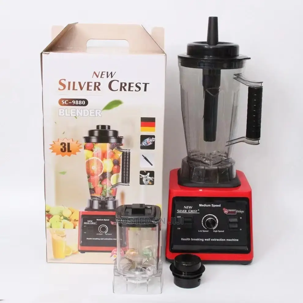 Silver Crest Super High Power Commercial 8000W 2 Cups