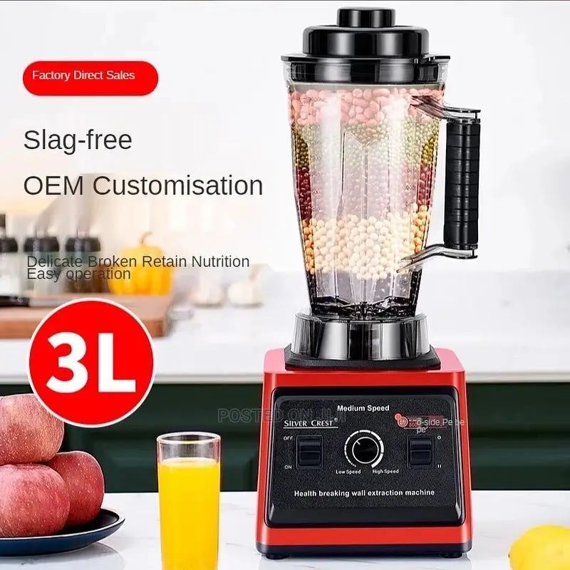 Silver Crest Super High Power Commercial 8000W 2 Cups