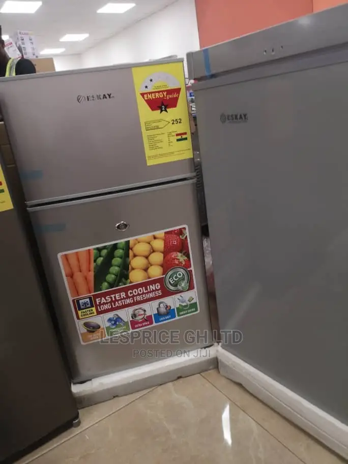 Eskay Double Door Tabletop Fridge